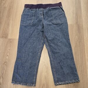 Womens bundle of joy maternity Jean pants Size Large